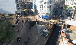 Horozköy Caddesi’nde hummalı çalışma