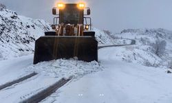 Kahramanmaraş kırsalına kar düştü ekipler müdahale etti