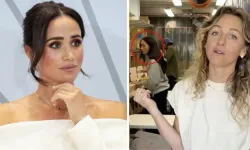 Kraliyet Ailesi'nden ayrılan Meghan Markle, reklam filminde figüranlık yaptı