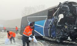 Kuzey Marmara Otoyolu'nda zincirleme kaza