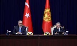 Bakan Fidan, Kırgızistan Dışişleri Bakanı Kulubayev ile ortak basın toplantısında konuştu