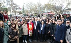 Denizli'de yeniden aday gösterilen Büyükşehir Belediye Başkanı Zolan için karşılama töreni düzenlendi