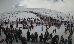 Erciyes hafta sonu 123 bin kişiyi ağırladı