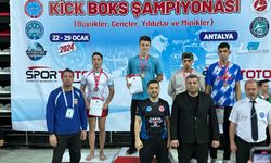Bostanlısporlu Gökmen, Kick Boks'ta Türkiye ikincisi oldu