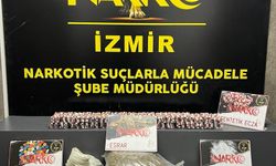 İzmir Emniyetinden uyuşturucu tacirlerine eş zamanlı operasyon