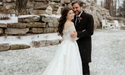 Karlar altında nikah! How I Met Your Mother'ın yıldızı Josh Radnor evlendi