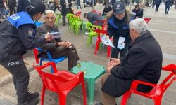 Mardin'de dolandırıcılara karşı broşür dağıtıldı