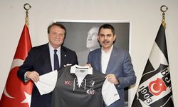 Murat Kurum, Beşiktaş Spor Kulübü yöneticileriyle bir araya geldi