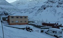 Şırnak ta kar yağışı sonrası kartpostallık manzara