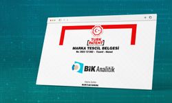 BİK Analitik yazılımı marka tescil belgesi aldı