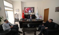 İZSU Genel Müdürü Köseoğlu'ndan Başkan Tekin'e ziyaret
