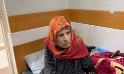 İsrail'in "yardım ettik" dediği Filistinli yaşlı kadın, işkence görmüş halde hastaneye sığındı