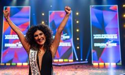 Miss Germany 2024 yarışmasının şampiyonu 39 yaşındaki İranlı Apameh Senauer odu