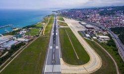 Trabzon Havalimanı’nda yolcu köprüsü çalışmaları sürüyor