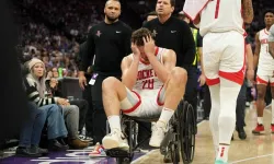 Alperen Şengün'ün talihsiz sakatlığı: Tekerlekli sandalye ile maçı bitirdi