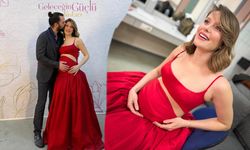 Camdaki Kız dizisinin oyuncusu Burcu Biricik hamilelik pozlarıyla dikkat çekti