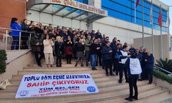 Çiğli Belediyesi’nde eylem… İşçiler belediye önünde!