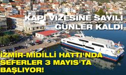 İzmir-Midilli Hattı'nda seferler 3 Mayıs'ta başlıyor