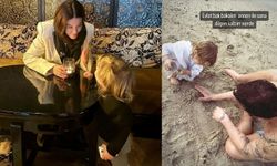 Kıvanç Tatlıtuğ'un oğlu Kurt Efe ile yeni pozu sosyal medyada gündem oldu