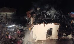 Mutfak tüpü patladı, çıkan yangında 1 kişi hayatını kaybetti