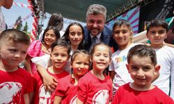 Başkan Görkem Duman, çocukların sevincine ortak oldu