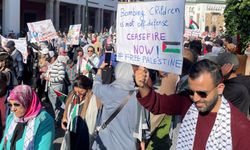 ABD’nin İsrail’e yapacağı silah desteği protesto edildi