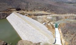 Bilecik'te Elmabahçe Barajı’nda su tutulmaya başlandı