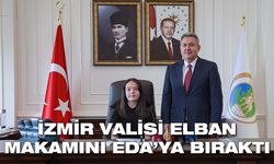 İzmir Valisi Elban makamını Eda Arabacı'ya bıraktı