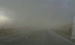 Fırtına ve toz bulutu Aksaray'da etkili oluyor