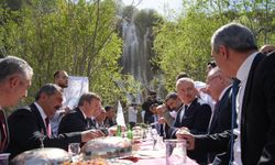 Girlevik Şelalesi'nde Erzincan'ın yöresel lezzetler tanıtıldı