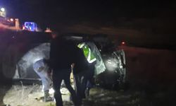 Şarampole devrilen hafif ticari araçta 5 kişi yaralandı