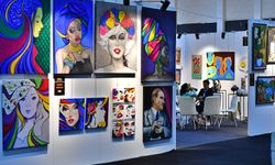 Bin 500 sanatçı Fuar İzmir'de sanatseverlerle buluştu