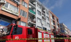 4 katlı apartmanda yangın paniği