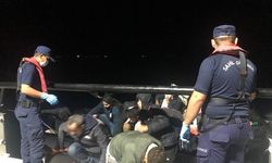 47 düzensiz göçmen yakalandı; 1 gözaltı