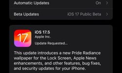 Apple, iOS 17.5 RC sürümü yayınladı