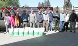 Çiftçilere 650 kilo sertifikalı barbunya tohumu dağıtıldı
