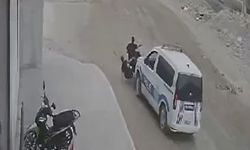 'Dur' ihtarına uymadı, polis çarparak durdurdu