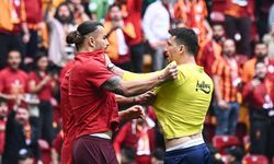 Derbi öncesi birbirlerine girdiler! Galatasaray-Fenerbahçe maçında kavga