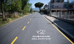 Kuşadası'nda yollar sezona hazırlanıyor