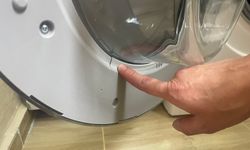 Marka sıfır çamaşır makinesi hasarlı ve kullanılmış çıktı