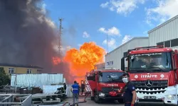 Gebze'deki fabrika yangınında alevler kontrolden çıktı