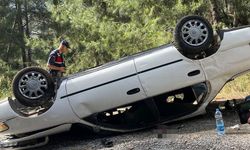 Takla atan otomobilin sürücüsü hayatını kaybetti