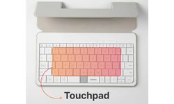 Touchpad ile klavyeyi birleştiren hibrit klavye tanıtıldı