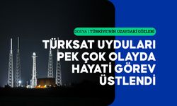 Türkiye'nin uyduları savaşta da afette de imdada yetişiyor