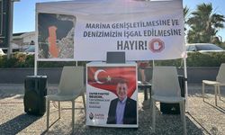 Zafer Partisi'nden Teos Marina'ya şarkılı protesto: Genişlemeye hayır!