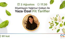 Diyetisyen Yağmur Çoban ile yaza özel fit tarifler Ege Perla'da!