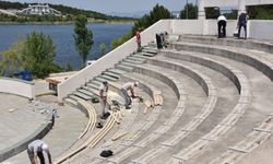 Amfi Tiyatro'da bakım ve onarım çalışmaları başladı