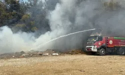 Antalya'da korkutan yangın: Yerleşim yerlerine yakın