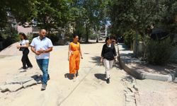 Efes Selçuk Eşref Arna Caddesi'nde büyük yenileme projesine başlatıldı