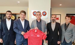 Fenerbahçe'den TFF Başkanı Hacıosmanoğlu'na hayırlı olsun ziyareti